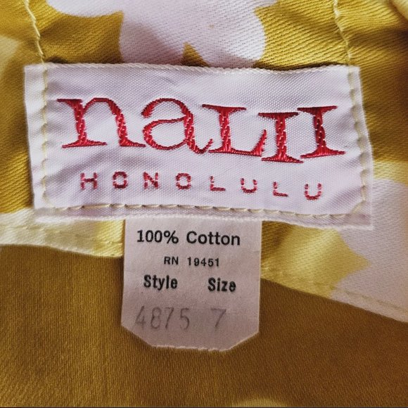 Nalii Hawiian 60s Vintage Dress - Picture 8 of 8